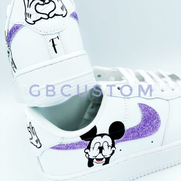 NIKE AF1 - GLITTER MICKEY MOUSE