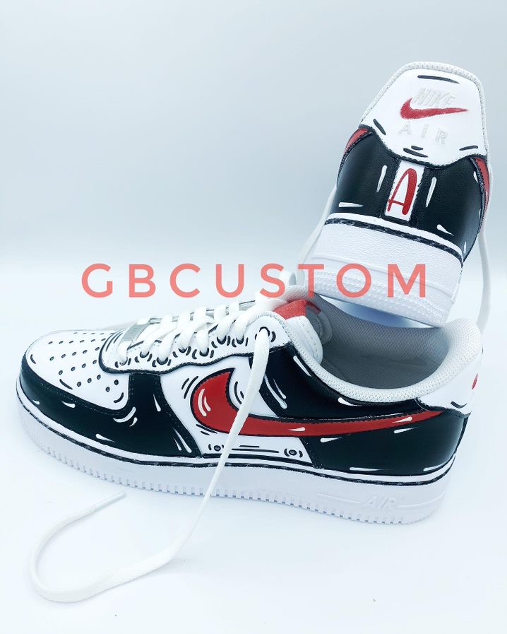 black af1 cartoon