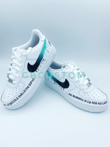 NIKE AF1 - SLIME & FRASE DI ULTIMO