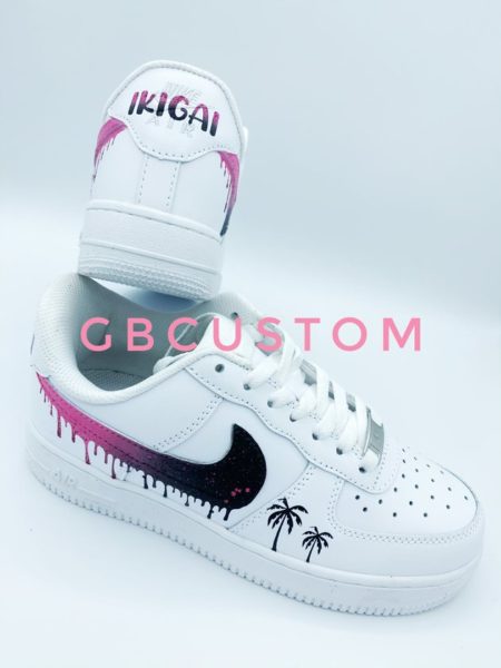 NIKE AF1 - MINI SLIME PINK & GLITTER